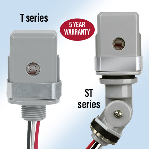 Lumatrol T, ET and ST Series Wire-in Photocontrols